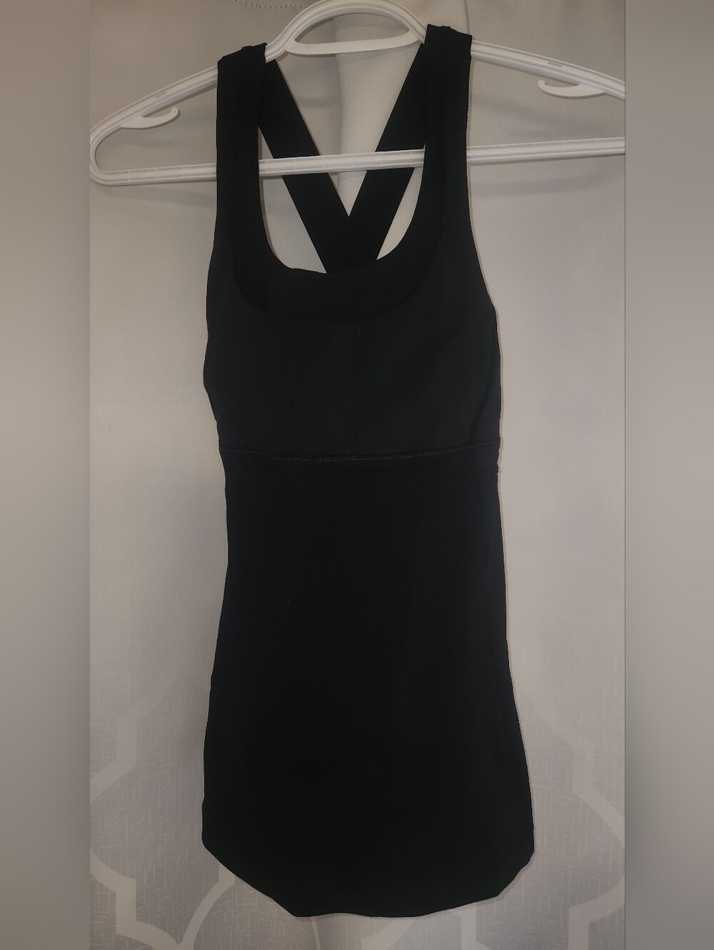 lululemon athletica Black Athletic Tank Top